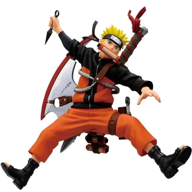 Figura Bandai Naruto Uzumaki Vibration Stars PVC da Collezione