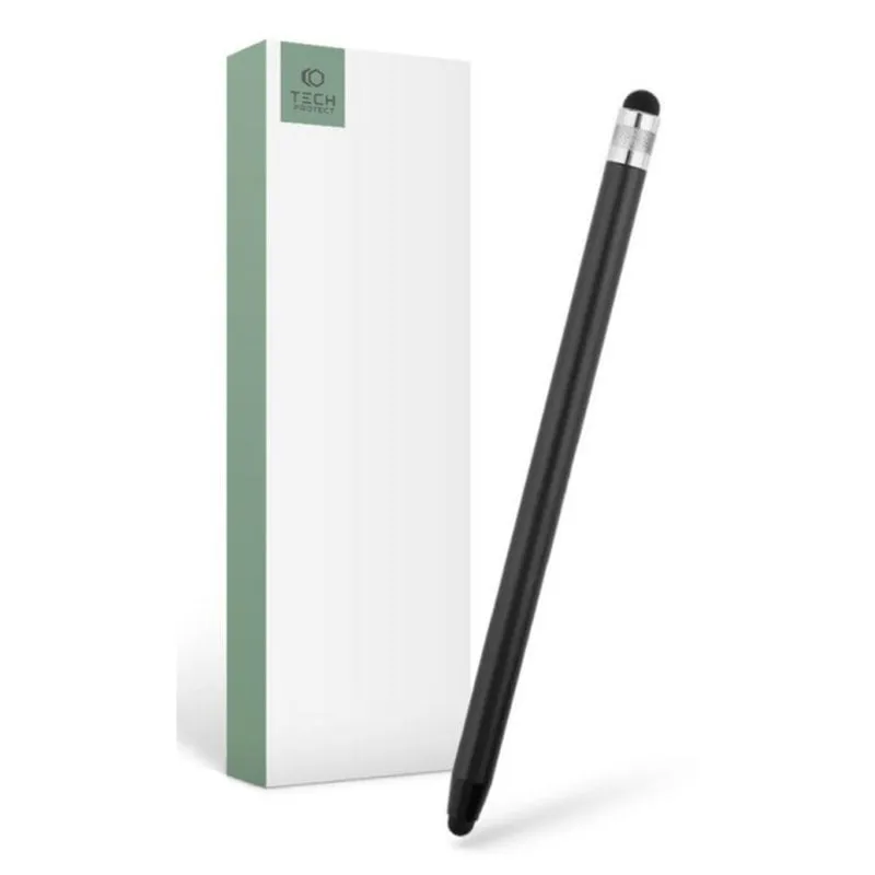 Stilo Tech-Protect Touch Stylus Pen Universale Nero