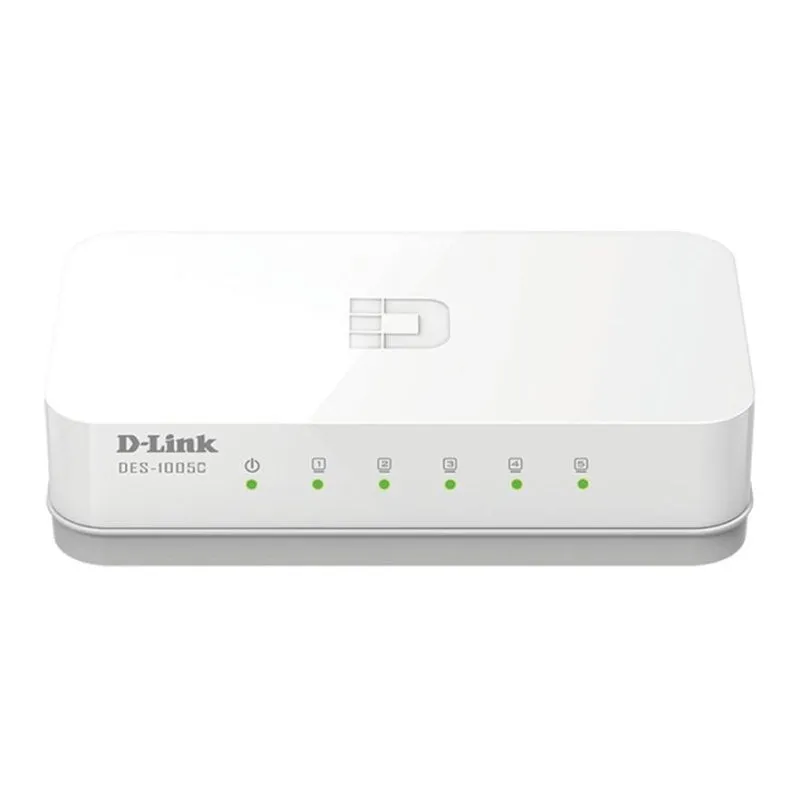 Switch D-Link ES-1005C/E 5 Porte Fast Ethernet Desktop