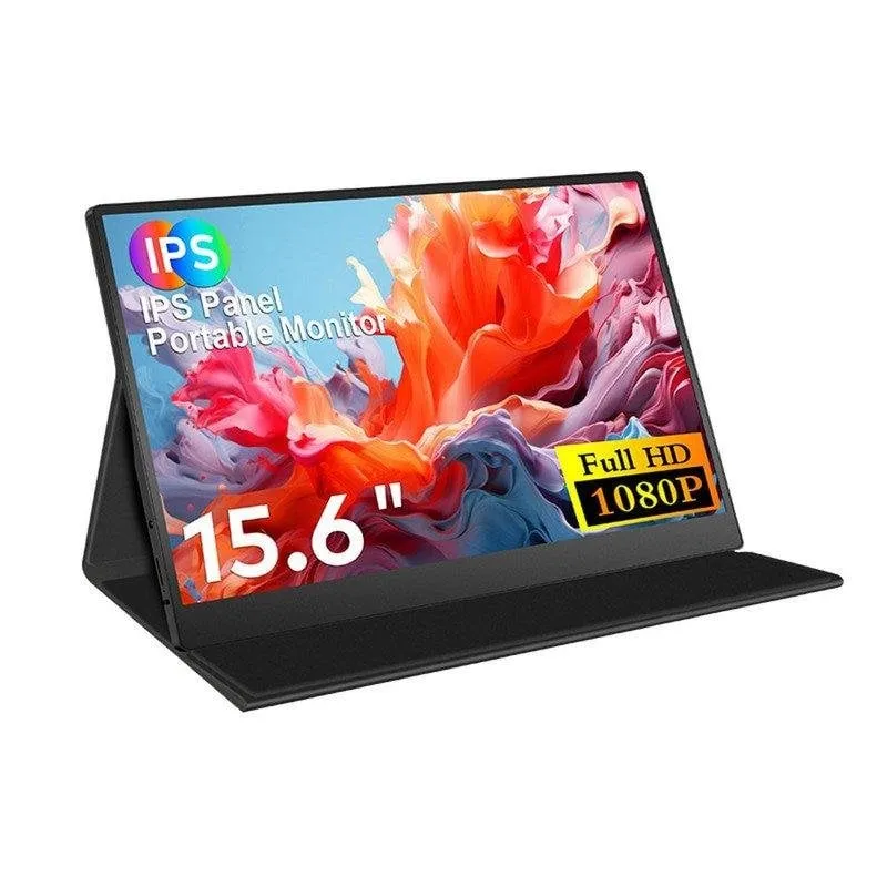 Monitor PC FOPO S6 15,6" FullHD 60Hz IPS USB-C Mini HDMI Nero