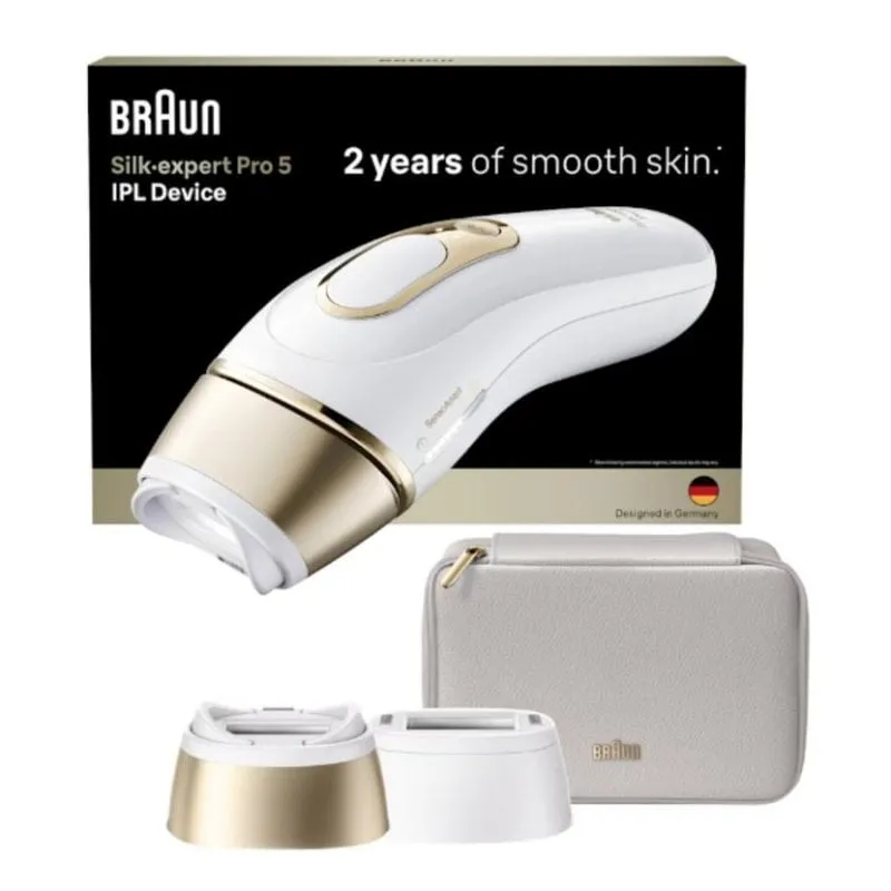 Epilatore Luce Pulsata IPL Braun Silk-expert Pro PL5210 10 Livelli 2 Testine