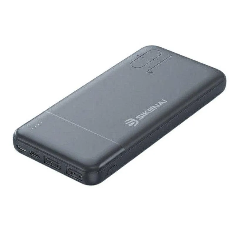 Batteria Esterna Sikenai 10000 mAh USB C Power Bank Carica Rapida