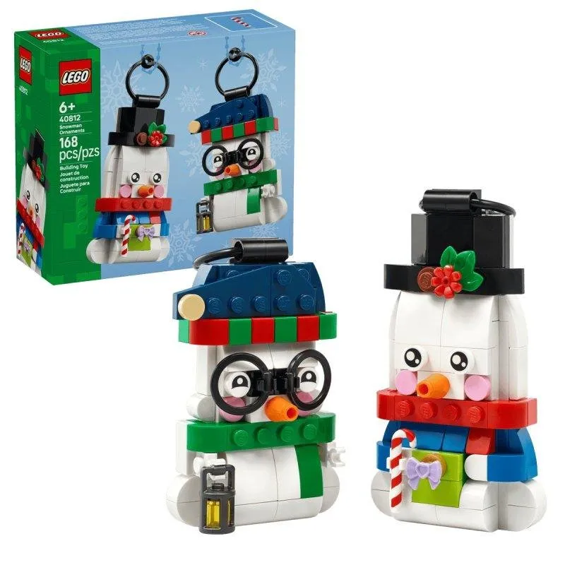 LEGO Adornos de Muñecos de Nieve 40812 168 pezzi