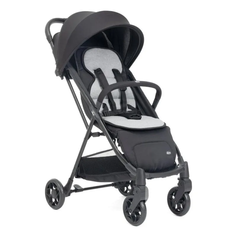 Sillita de paseo ligera Chicco Taormina Plegable Carbón vegetal Gris