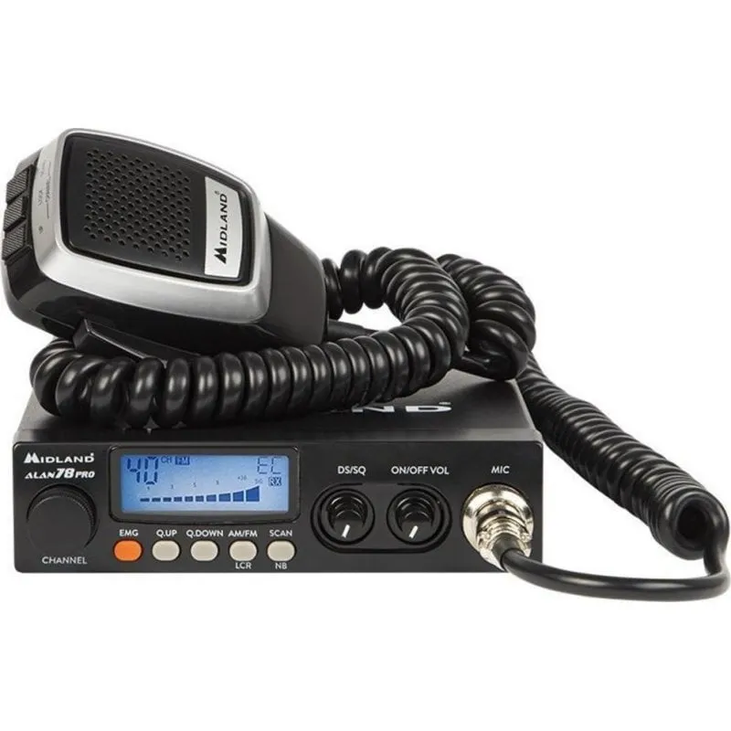 Radio CB Blow Alan 78 Plus Multi 40 Canali AM/FM 12/24V