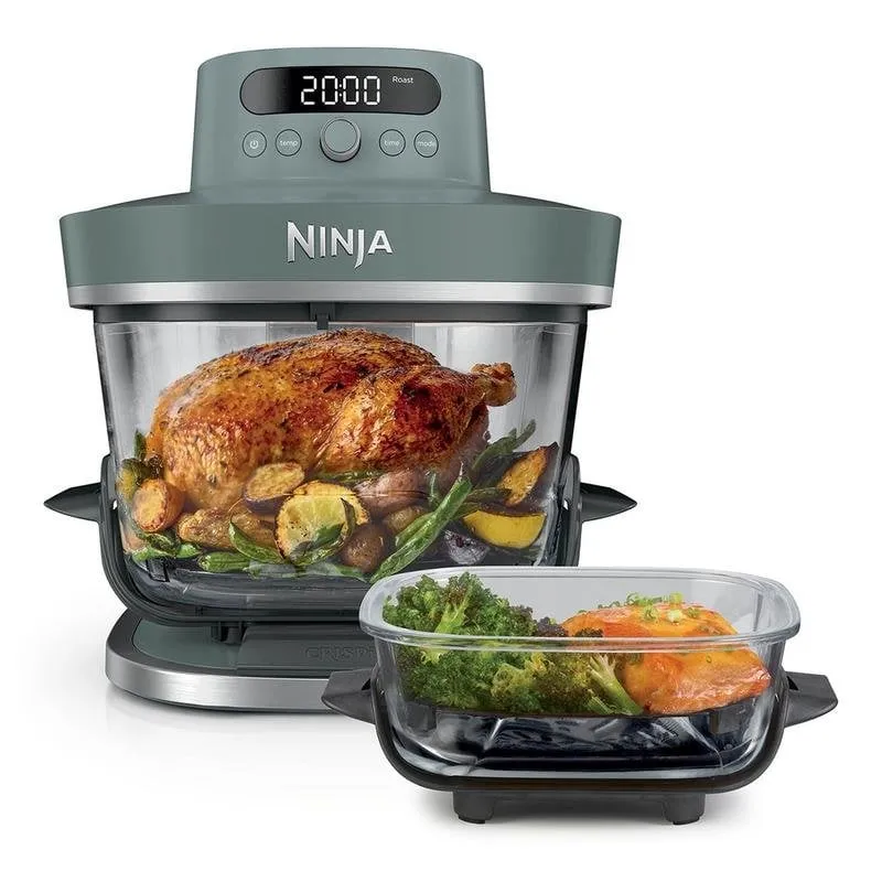 Friggitrice ad Aria Ninja AS101EUGY 8L 2100W con Tecnologia Air Crisp Multifunzionale