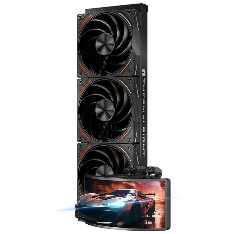 Refrigerazione Liquida Thermalright RAINVIS36T-BK 360mm 3 Ventole ARGB Schermo IPS