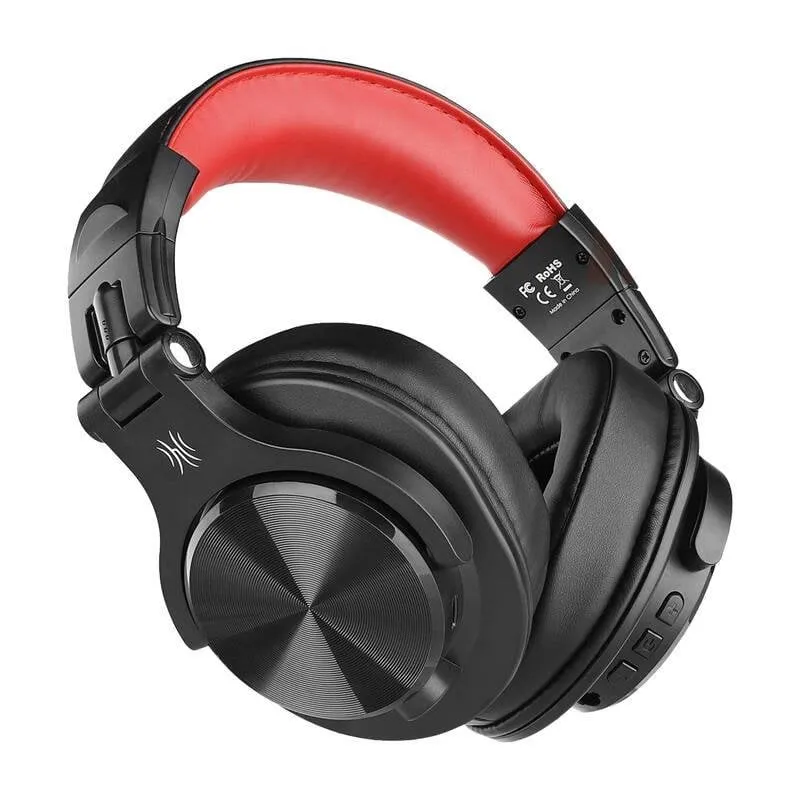 Cuffiali OneOdio Fusion A70 Bluetooth 5.2 Nero e Rosso