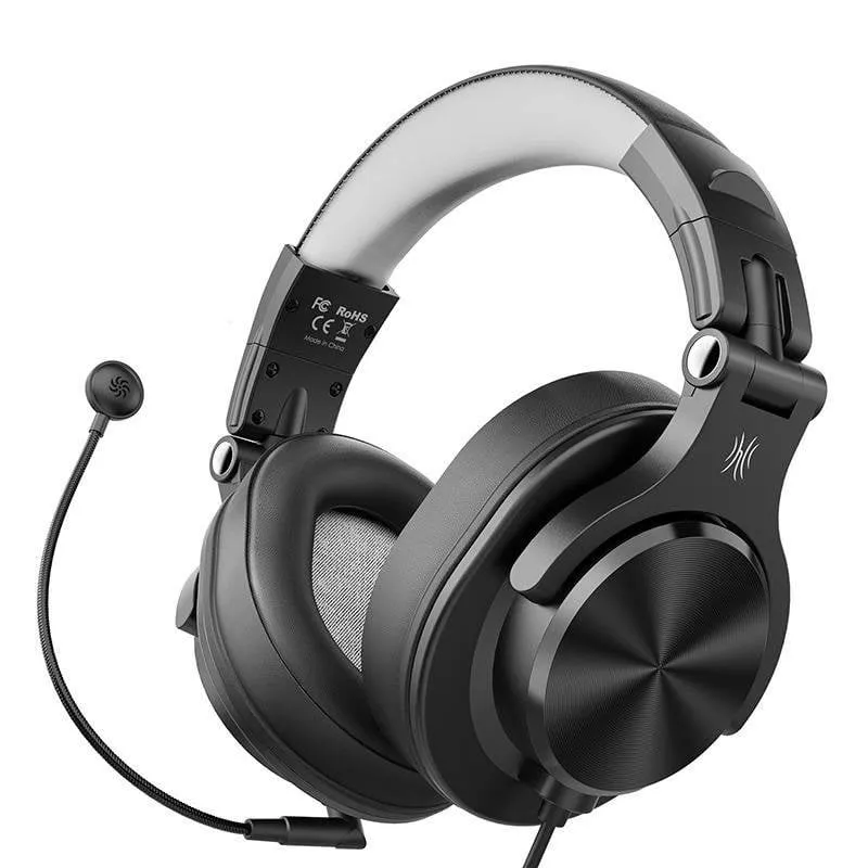 Cuffie OneOdio A71D cablate Jack 3,5 mm gaming microfono staccabile nero