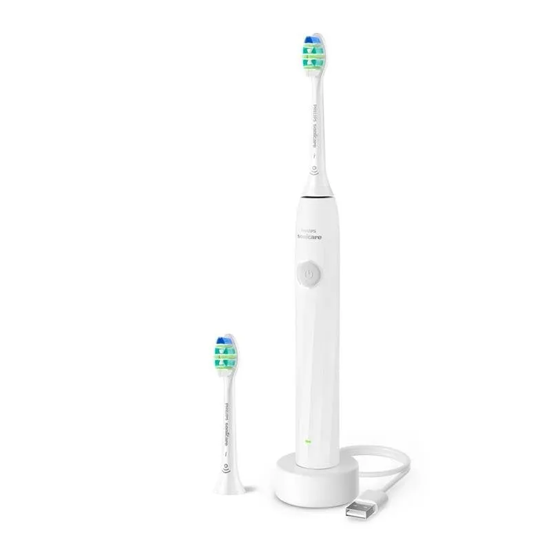 Spazzolino Sonico Philips Sonicare 2100 HX4022/01 1 Modalità 2 Testine Timer