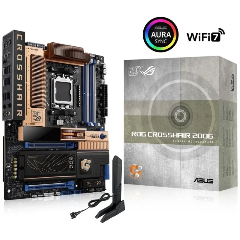 Schede Madri ASUS ROG CROSSHAIR 2006 AMD X870E AM5 DDR5 ATX WiFi 7 RGB