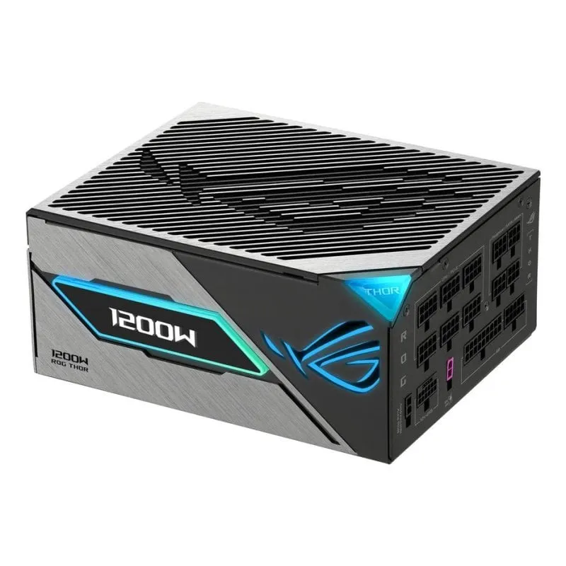 Fonte di Alimentazione ASUS ROG THOR-1200P3 1200W Certificazione 80 PLUS Platinum modulare
