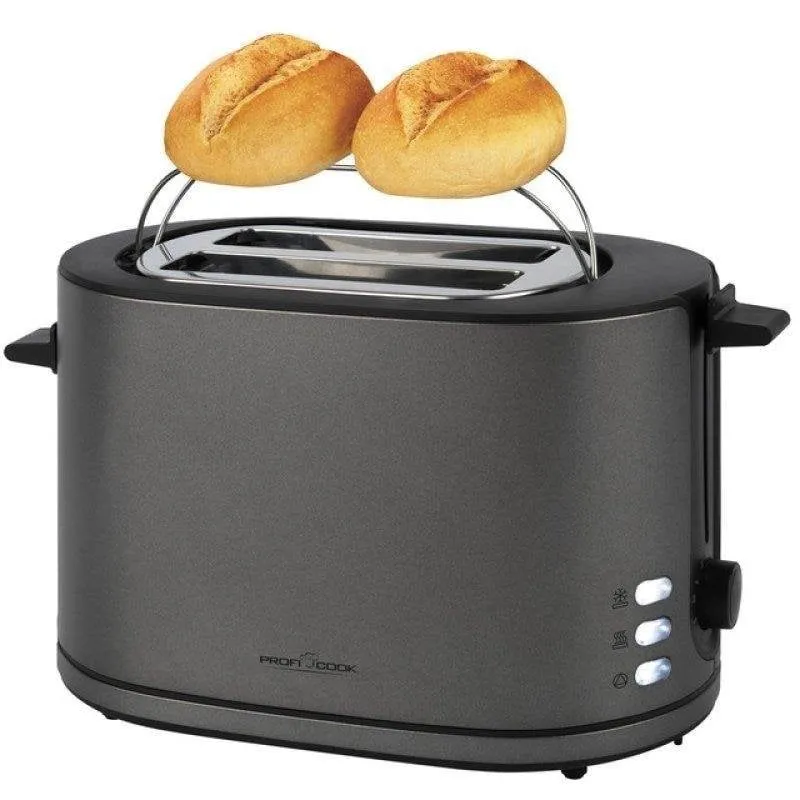 T tostapane ProfiCook PC-TA 1291 2 fessure larghe 950 W Scongelamento Antracite