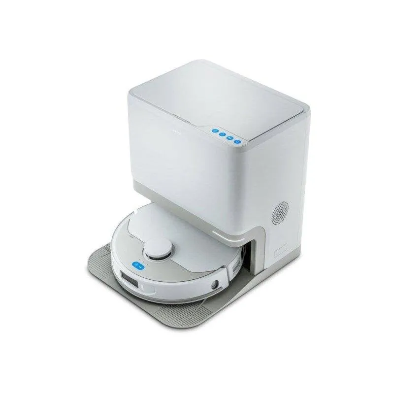 Robot Aspirapolvere e Lavapavimenti Medion Md12039 X55sw+ con Autosvuotamento Navigazione Laser 10.000 Pa