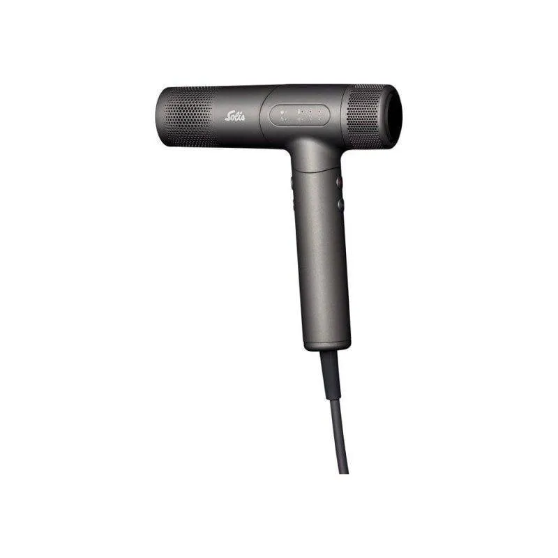 Phon Ionico Solis Airvolution 280 SE 1600W 3 Temperature 3 Velocità Grigio
