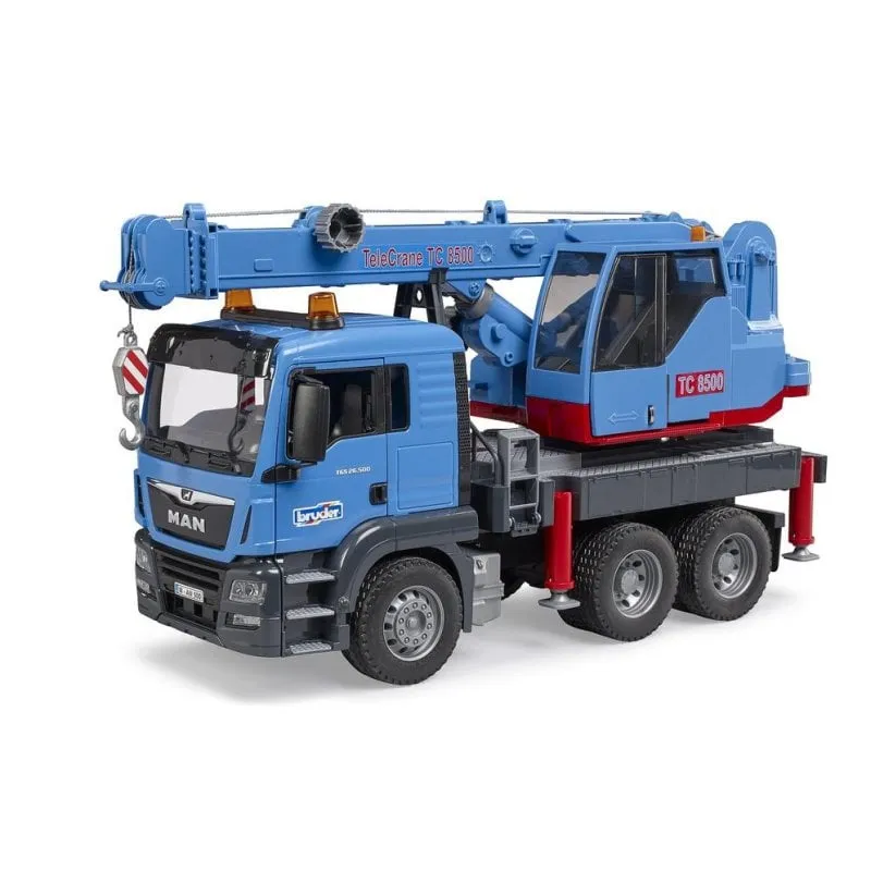 Autogrù BRUDER MAN TGS 1:16 Blu ABS