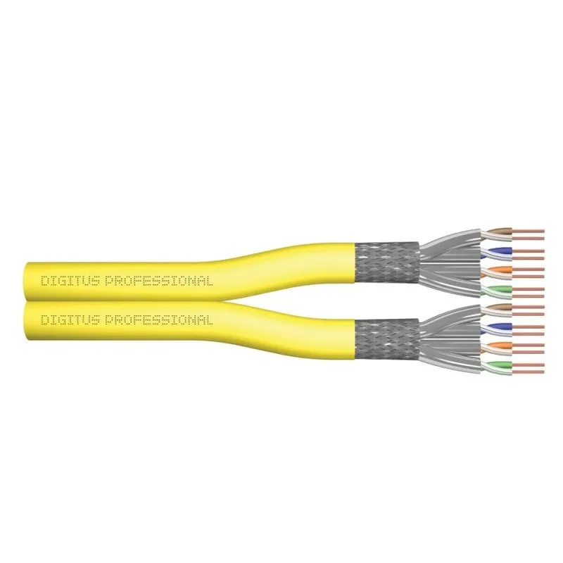 Cavo di rete Digitus Cat7a S/FTP 500 m giallo