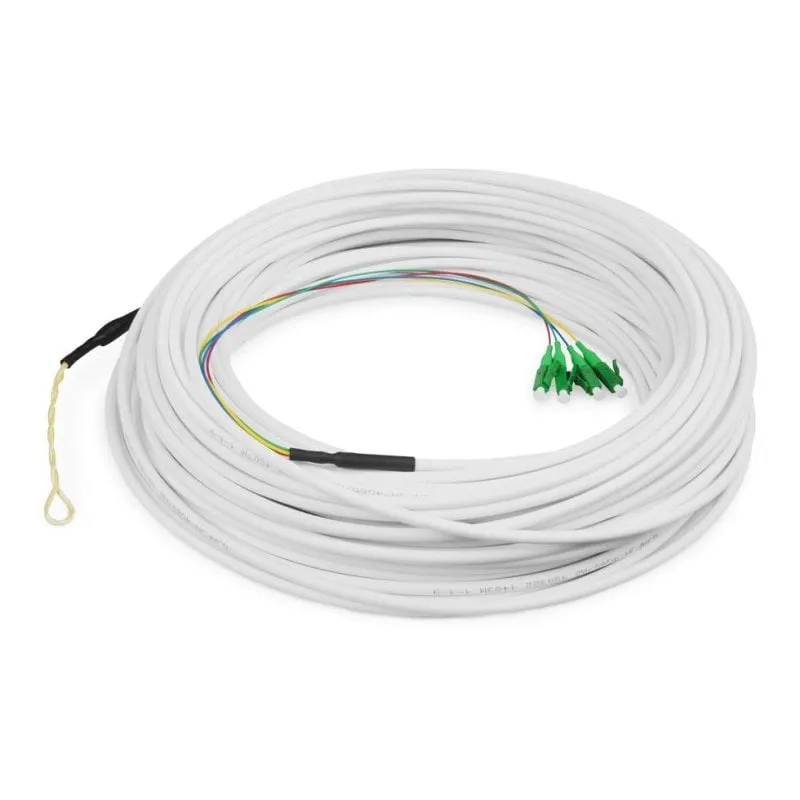 Cavo di discesa FTTH Digitus monomodo 4 fibre LC/APC 50 m