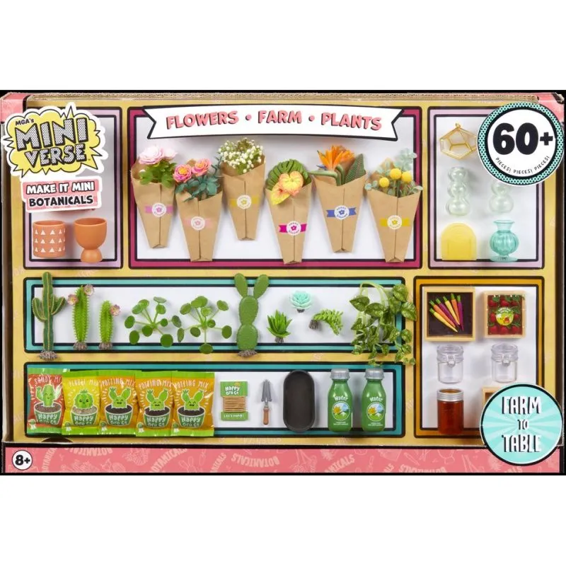 Figura giocattolo Miniverse Make It Mini Botanicals MGA Entertainment Multicolore