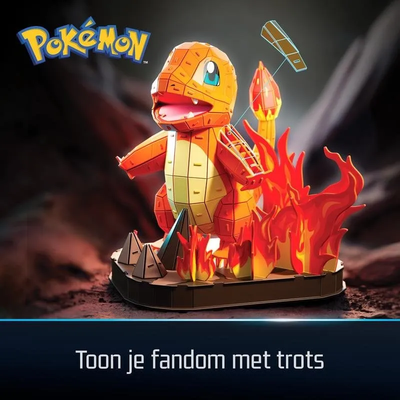 Puzzle 3D Charmander 241 Pezzi 4D Build Spin Master