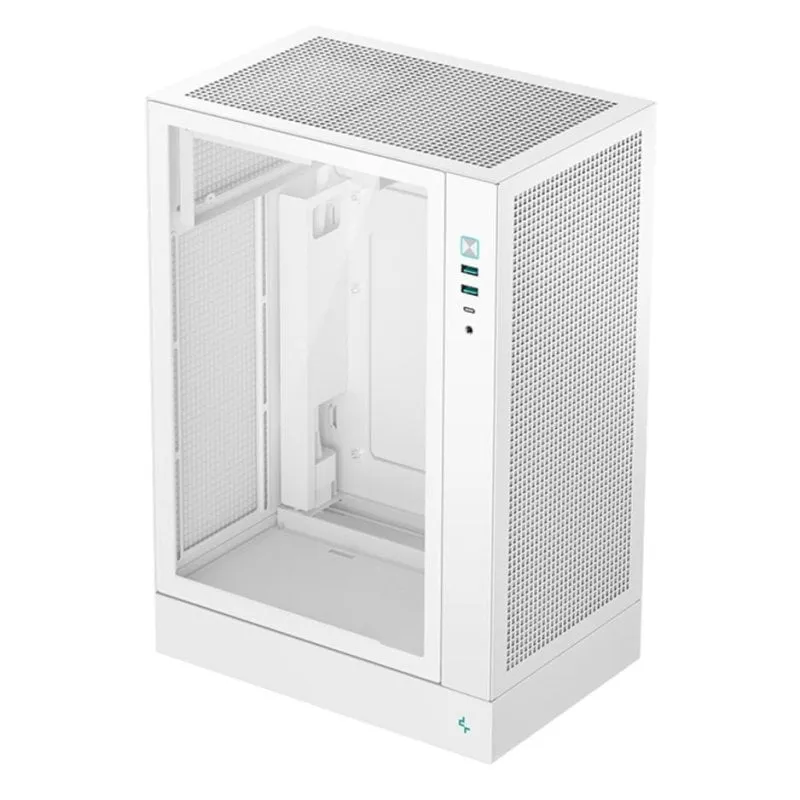 Case PC DeepCool CH170 PLUS WH Torre Midi Bianca micro ATX Mini-ITX
