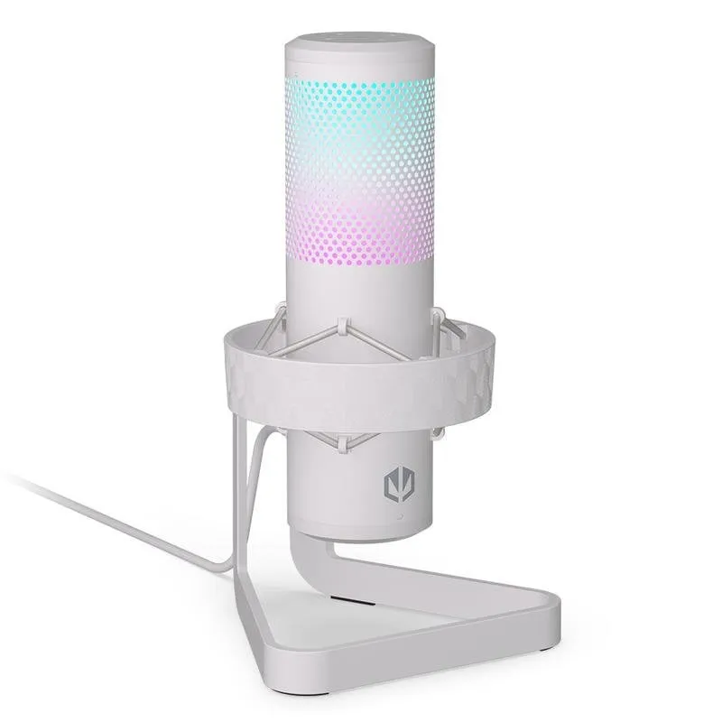 Microfono Endorfy AXIS Streaming USB-C cardioide con illuminazione RGB e mute