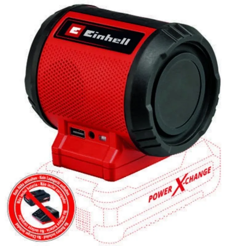 Altoparlante portatile Einhell Bluetooth 5.0 3W con USB e ingresso AUX