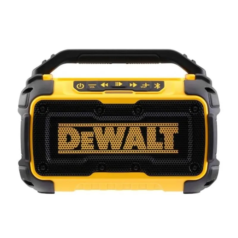 Altoparlanti DeWALT portatili Bluetooth 20W con batteria integrata e USB