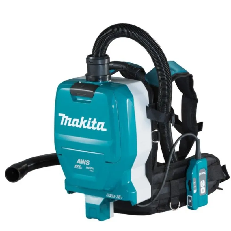 Aspirapolvere senza Fili Makita DVC265ZXU 85W 75 min Sacco 2L HEPA Verde