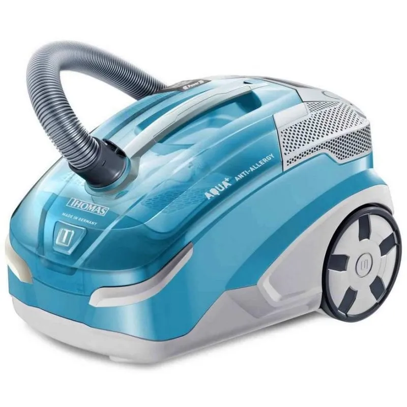 Aspirapolvere senza Sacco Thomas AQUA+ Anti-Allergy 1700W Secco e Bagnato 1,8L Blu