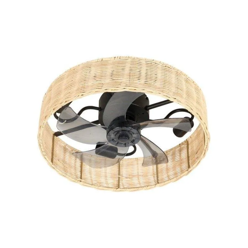 Ventilatore da Soffitto con Luce Farelek Alyzia 20W 40cm 6 Velocità Motore DC Telecomando