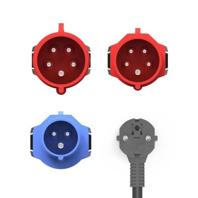 Kit di prese NRGkick 20001051 3 teste adattatore 32A standard UE