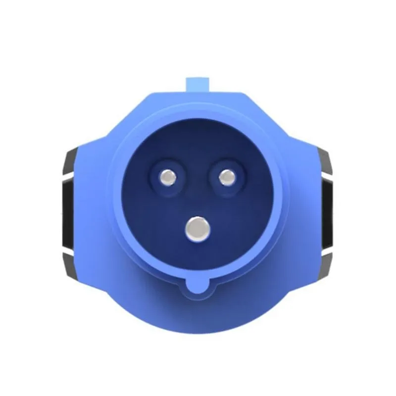 Adattatore per presa NRGkick 16A 3 poli blu per ricarica veicoli elettrici