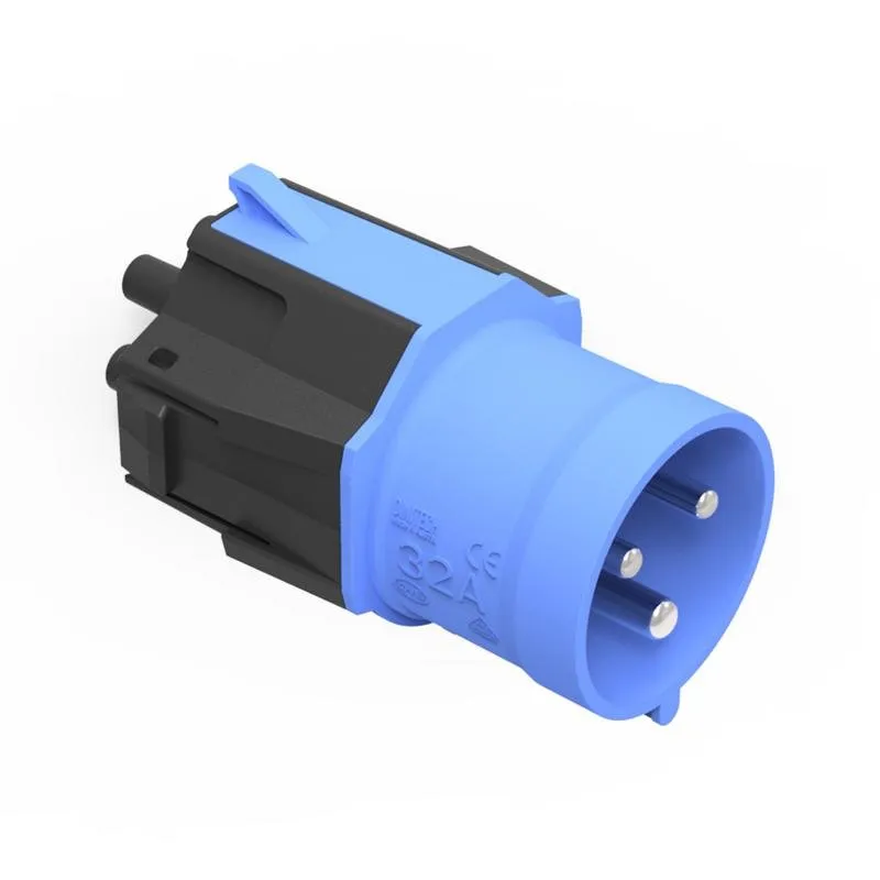 Adattatore per presa NRGkick 20001002 32 A 3 poli Nero/Blu
