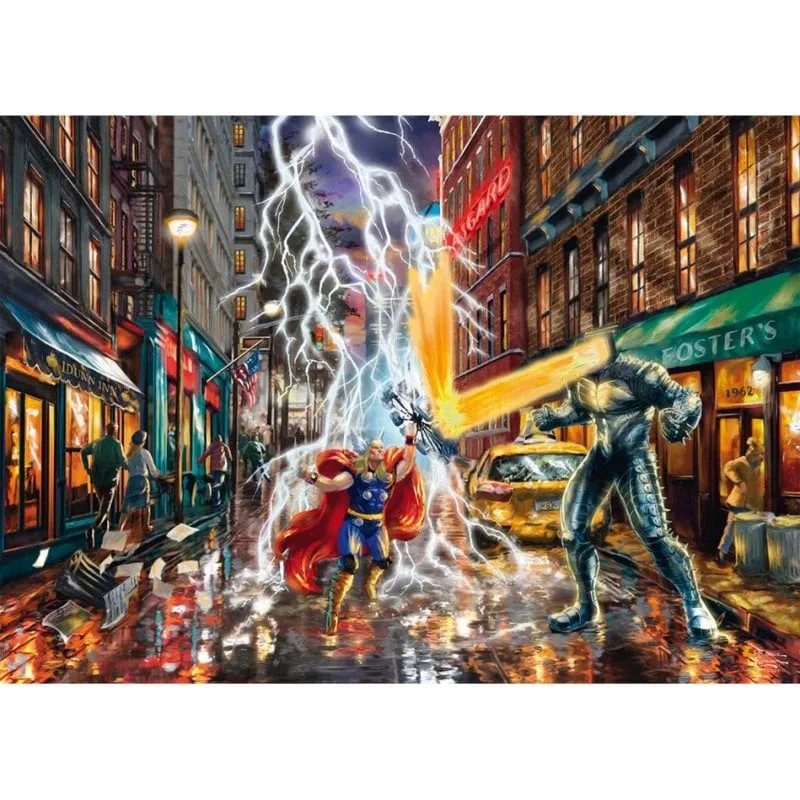 Puzzle Schmidt Spiele 58433 Thor Marvel 1000 pezzi