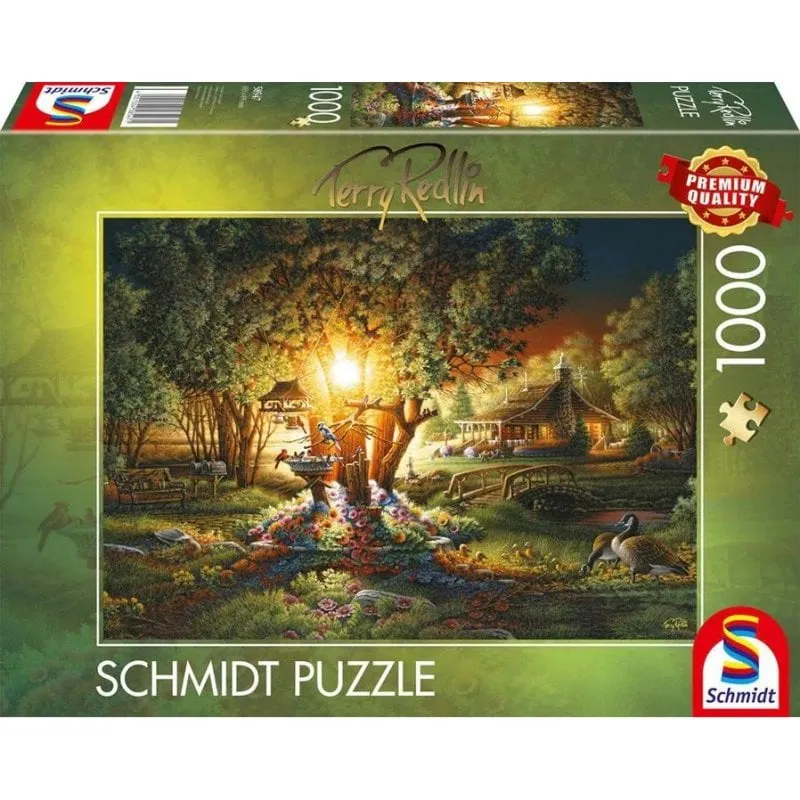 Puzzle 1000 pezzi Schmidt Spiele Terry Redlin Resplandor primaveral