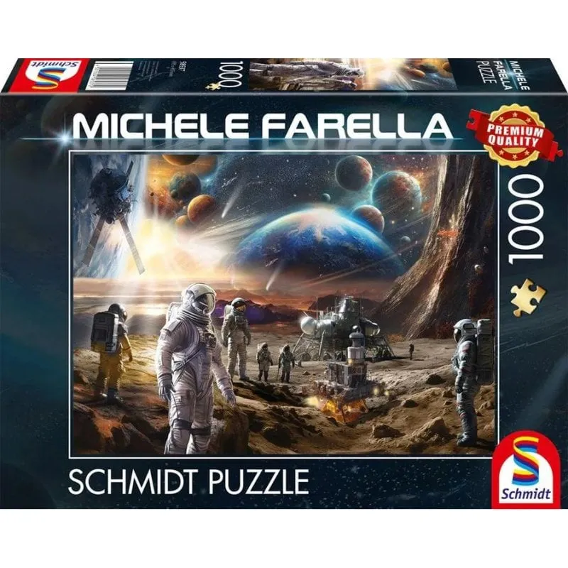Puzzle 1000 pezzi Schmidt Spiele Michele Farella Mundos Infinitos