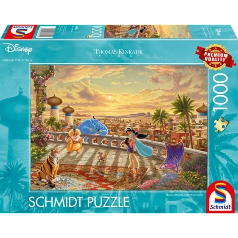 Puzzle 1000 pezzi Schmidt Spiele Jasmine Dancing in the Desert Sunset