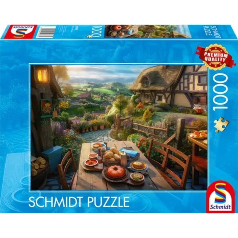 Puzzle Schmidt Spiele 1000 pezzi Colazione con vista