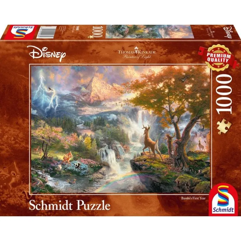 Puzzle Schmidt Spiele Disney Bambi 1000 pezzi