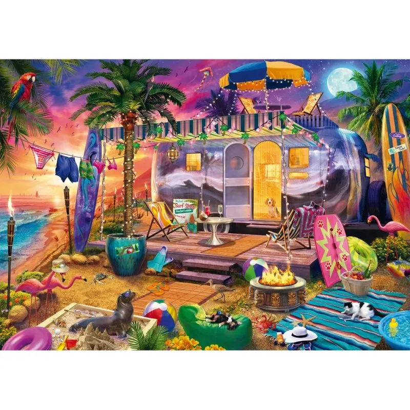 Puzzle 1000 pezzi Schmidt Spiele Jeff Haynie Caravan in mare
