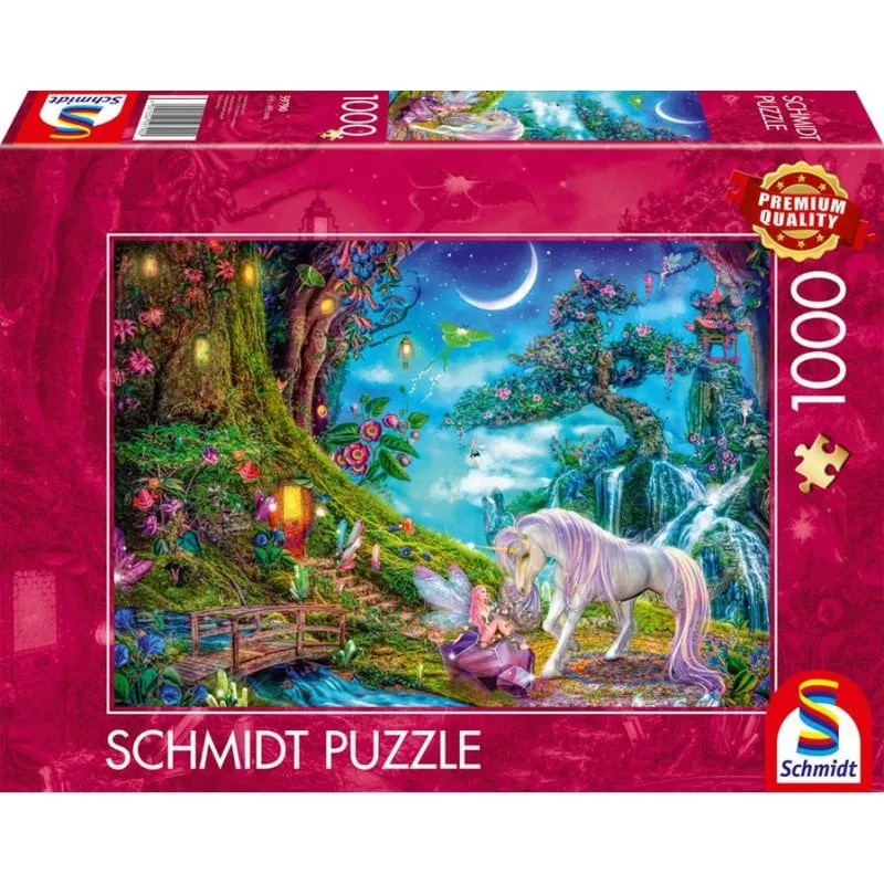 Puzzle 1000 pezzi Schmidt Spiele Mondo Magico