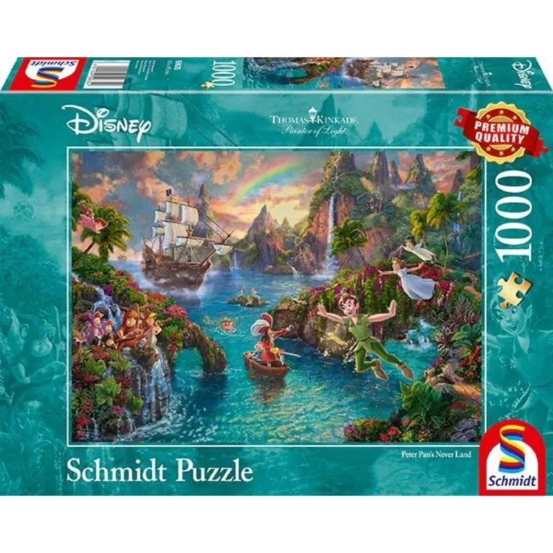 Puzzle 1000 pezzi Schmidt Spiele Disney Peter Pan