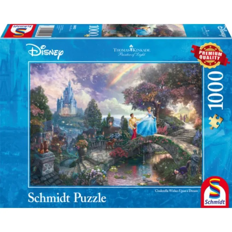 Puzzle Schmidt Spiele Disney Cenerentola 1000 pezzi