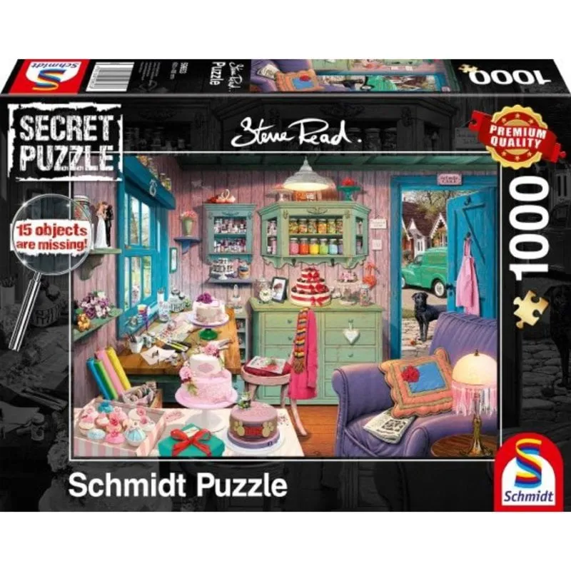 Puzzle 1000 pezzi Schmidt Spiele Steve Read Secret Puzzles
