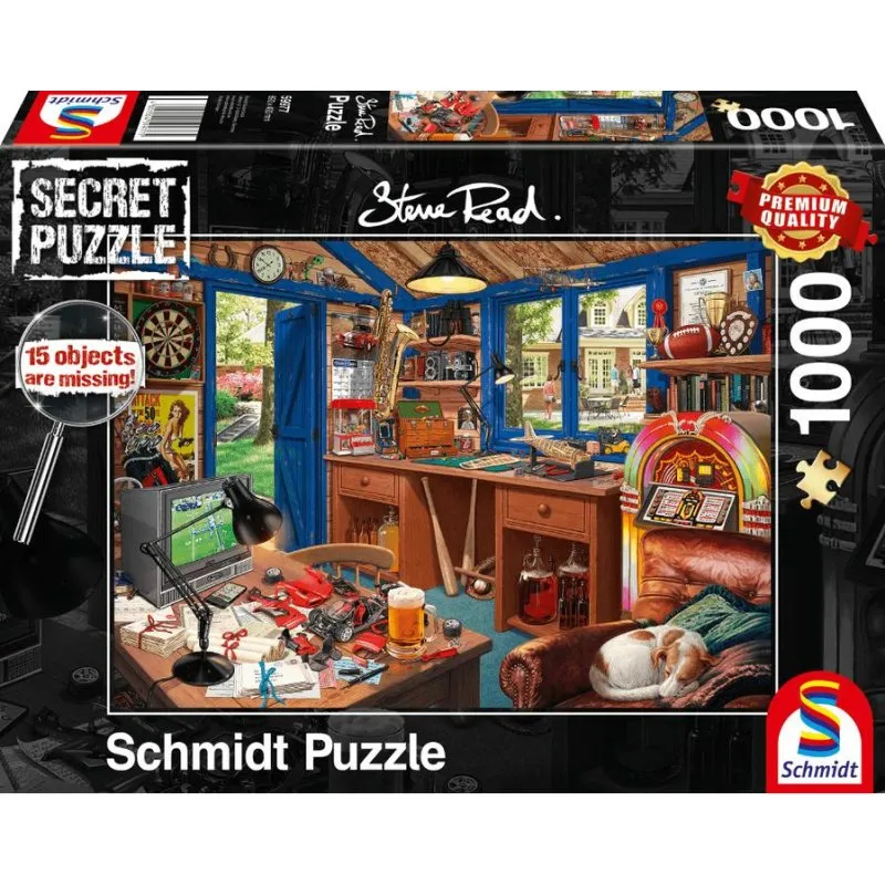 Puzzle 1000 pezzi Schmidt Spiele Arte Taller del Padre Steve Read