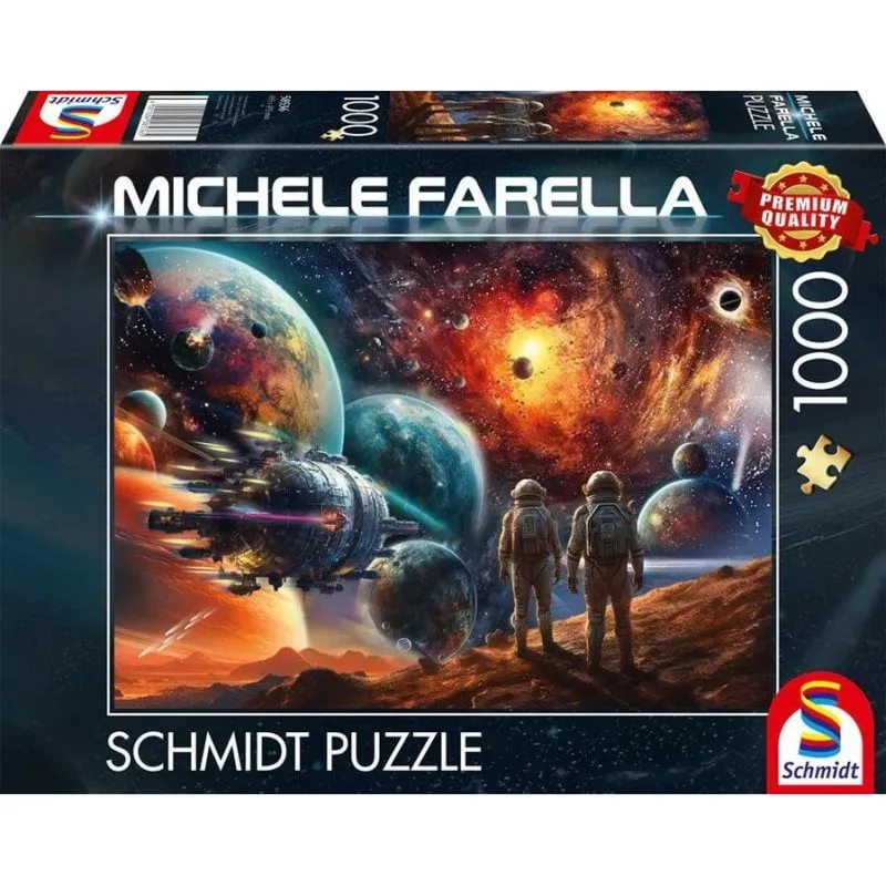Puzzle 1000 pezzi Schmidt Spiele Michele Farella Esplendor Cosmico
