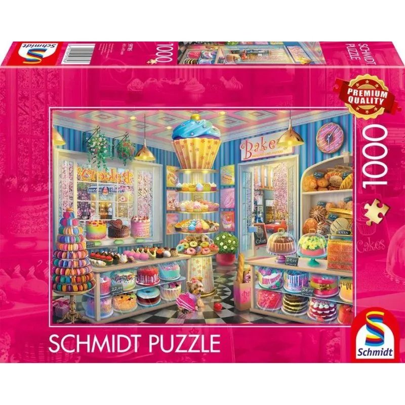 Puzzle Schmidt Spiele 1000 pezzi Panetteria colorata