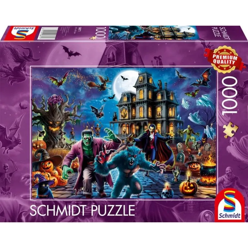 Puzzle Schmidt Spiele 1000 pezzi Notte di Halloween