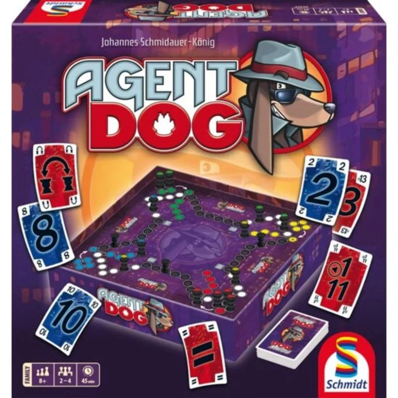 Gioco da tavolo Schmidt Spiele Agent DOG 2-4 giocatori 45 min